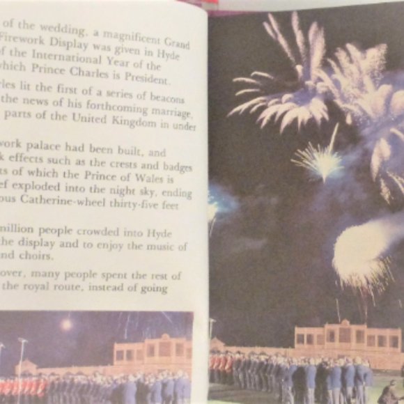 DIANA The Peoples Princess VHS & 1st Printing 1981 ROYAL Wedding Lady Bird Book - Picture 5 of 7